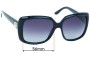 Sunglass Fix Lentes de Repuesto para Gucci GG3574/S - 56mm Wide 