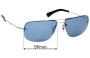Sunglass Fix Lentes de Repuesto para Ray-Ban RB3497 - 59mm Wide 