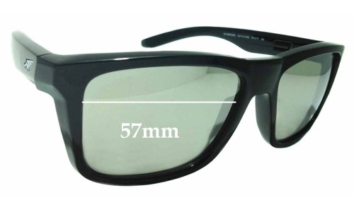 Arnette Syndrome AN4217 Lentes de Repuesto 57mm wide 