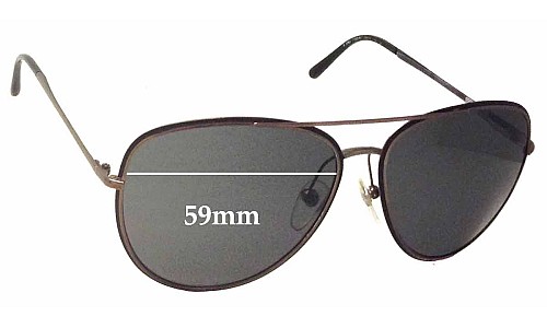 Sunglass Fix Ersatzgläser für Burberry B 3062 - 59mm Wide Sunglass Fix Ersatzgläser für Burberry B 3062 - 59mm Wide