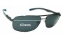 Sunglass Fix Replacement Lenses for Chilli Beans MT2315 - 61mm Wide 