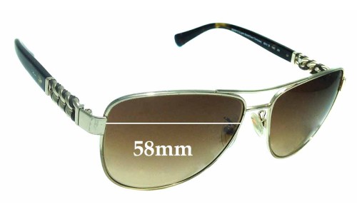 Sunglass Fix Replacement Lenses for Coach HC7056Q - 59mm Wide 