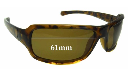 Sunglass Fix Lentes de Repuesto para Columbia Humboldt - 61mm Wide 