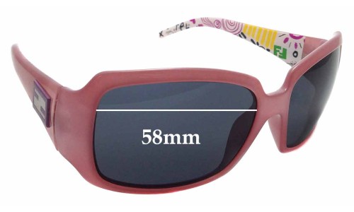 Sunglass Fix Lentilles de Remplacement pour Fendi FS 507 - 58mm Wide 