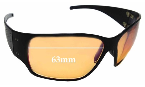 Sunglass Fix Ersatzgläser für Gatorz Fury - 63mm Wide 