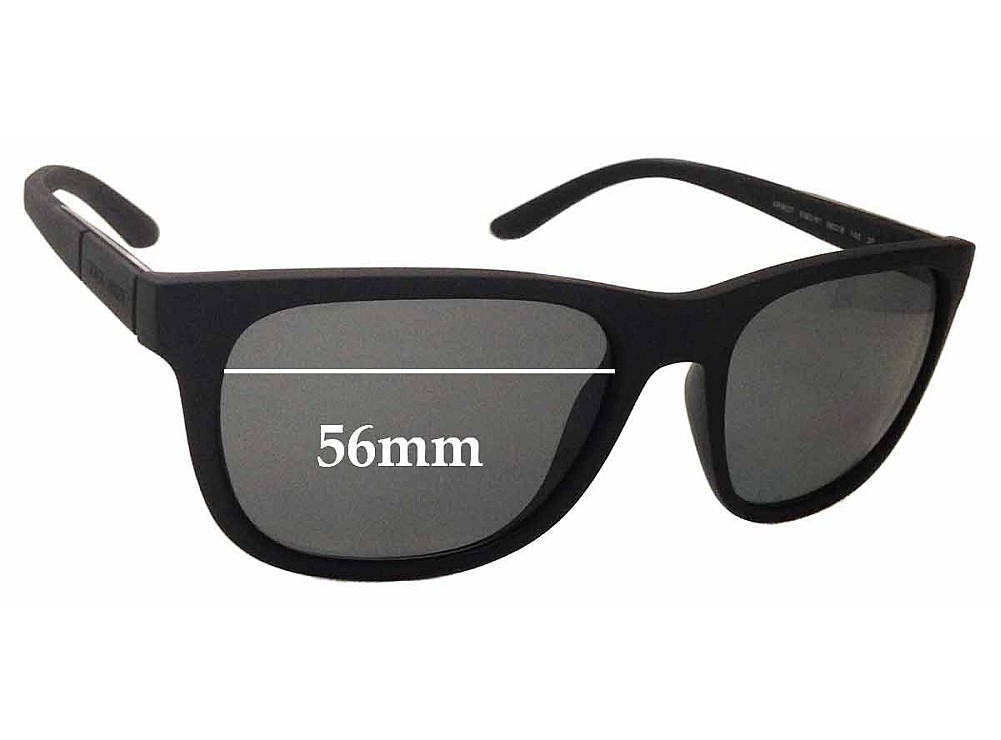 Sunglass Fix Ersatzgläser für Giorgio Armani AR 8037 - 56mm Wide Sunglass Fix Ersatzgläser für Giorgio Armani AR 8037 - 56mm Wide