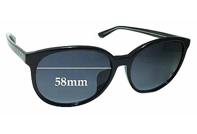Gucci GG3733/F/S Replacement Lenses 58mm wide 
