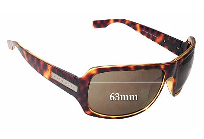Hugo Boss 0340/S Lentes de Repuesto 63mm wide 