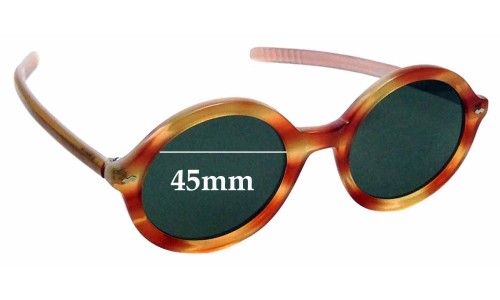 Sunglass Fix Replacement Lenses for Jean Lafont Dunes - 45mm Wide 