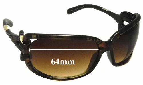 Sunglass Fix Replacement Lenses for Jimmy Choo Mini JJ/S - 64mm Wide 