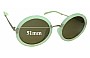 Sunglass Fix Replacement Lenses for Jins 1045 - 51mm Wide 