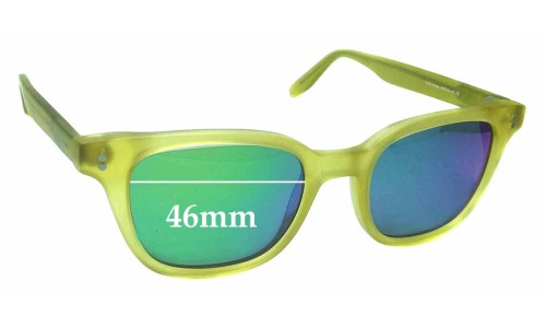 Sunglass Fix Replacement Lenses for Joseph Marc 4149 - 46mm Wide 