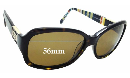 Sunglass Fix Replacement Lenses for Kate Spade Annika/P/S - 56mm Wide 
