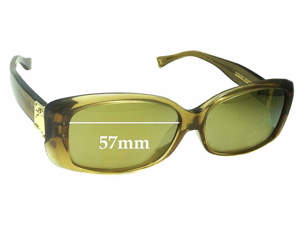 Sunglass Fix Ersatzgläser für Louis Vuitton Z0003E - 57mm Wide Sunglass Fix Ersatzgläser für Louis Vuitton Z0003E - 57mm Wide
