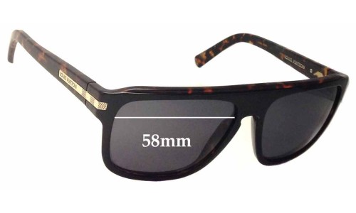 Sunglass Fix Lentilles de Remplacement pour Louis Vuitton Z0603W - 58mm Wide Sunglass Fix Lentilles de Remplacement pour Louis Vuitton Z0603W - 58mm Wide
