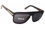 Sunglass Fix Lentilles de Remplacement pour Louis Vuitton  Z0603W - 58mm Wide 