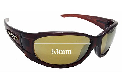 Mako 9561 Replacement Lenses 63mm wide 