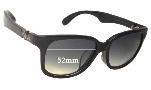 Sunglass Fix Replacement Lenses for Marc by Marc Jacobs MMJ 283/F/S - 52mm Wide Sunglass Fix Replacement Lenses for Marc by Marc Jacobs MMJ 283/F/S - 52mm Wide