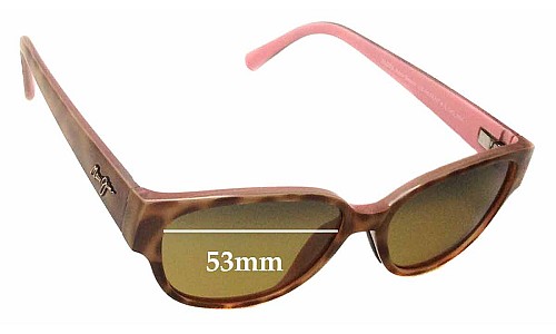 Sunglass Fix Ersatzgläser für Maui Jim MJ269 Anini Beach - 53mm Wide 