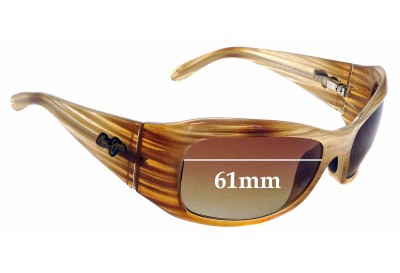 Maui Jim MJ134 Hibiscus Ersatzlinsen 61mm wide 