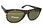 Sunglass Fix Ersatzgläser für Maui Jim MJ731 Rising Sun - 57mm Wide 