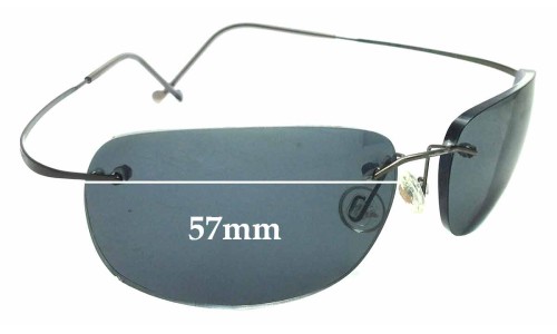 Sunglass Fix Ersatzgläser für Maui Jim MJ902 Kapalua - 57mm Wide Sunglass Fix Ersatzgläser für Maui Jim MJ902 Kapalua - 57mm Wide