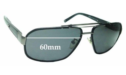 Sunglass Fix Ersatzgläser für Montblanc MB 366S - 60mm Wide Sunglass Fix Ersatzgläser für Montblanc MB 366S - 60mm Wide