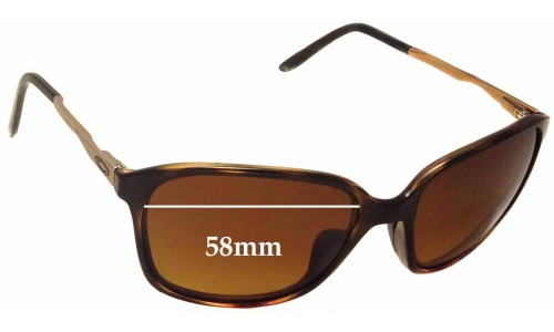 Sunglass Fix Ersatzgläser für Oakley Game Changer OO9291 - 58mm Wide 