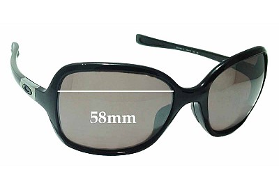 Oakley Obsessed OO9192 Ersatzlinsen 58mm wide 