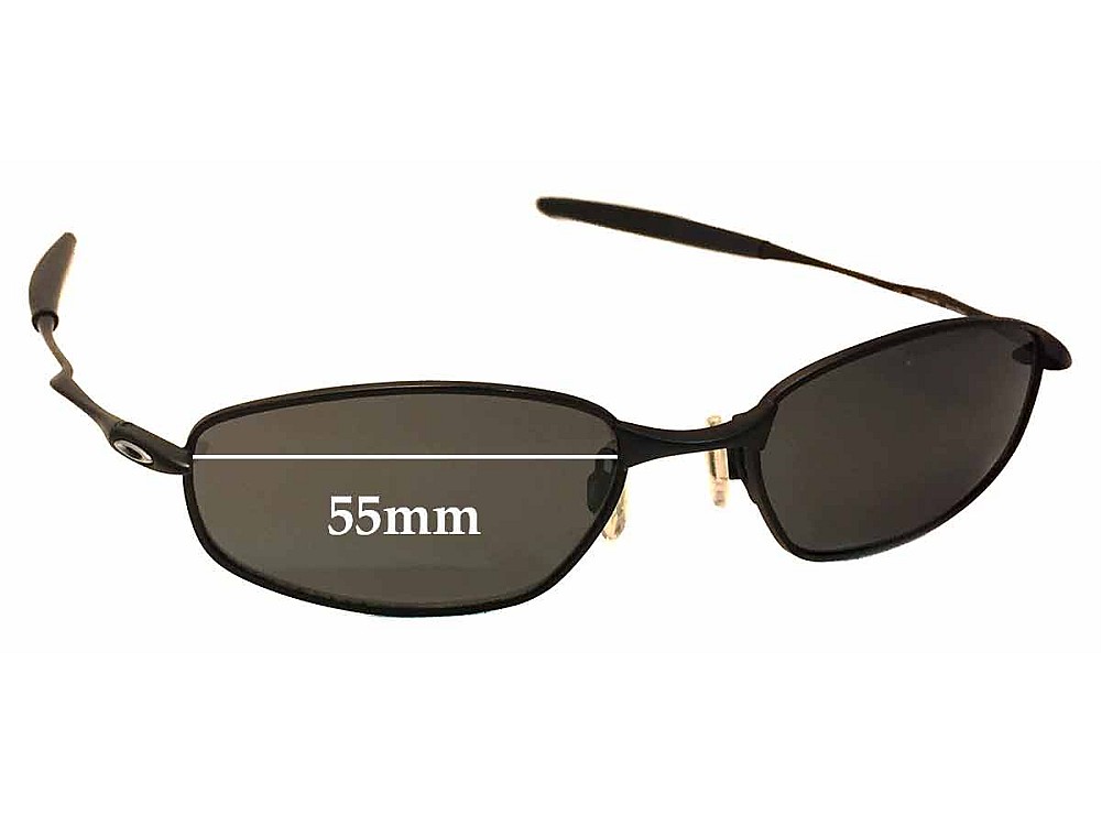 Sunglass Fix Lentes de Repuesto para Oakley Whisker OX3107 - 55mm Wide Sunglass Fix Lentes de Repuesto para Oakley Whisker OX3107 - 55mm Wide