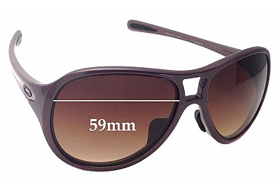 Oakley Twentysix.2 OO9218 Ersatzlinsen 59mm wide 