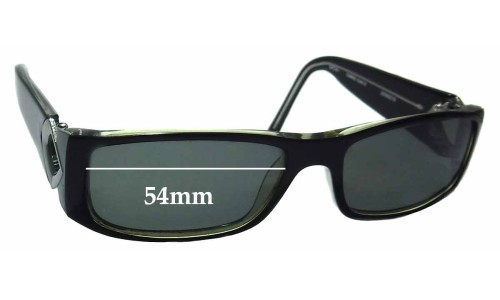 Sunglass Fix Replacement Lenses for Osiris Sun 6 - 54mm Wide 