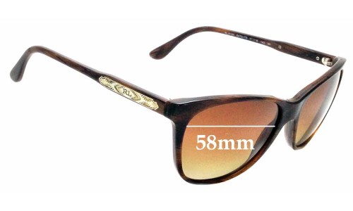 Sunglass Fix Lentilles de Remplacement pour Polo RL 8120 - 58mm Wide 