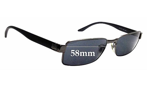 Sunglass Fix Lentilles de Remplacement pour Ray-Ban RB3272 - 58mm Wide 