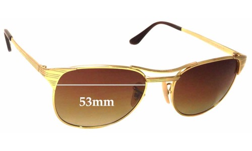 Sunglass Fix Ersatzgläser für Ray-Ban RB3429 - 53mm Wide 