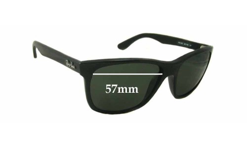 Ray Ban RB4181-F Replacement Lenses 57mm wide 