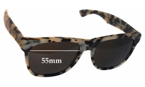 Sunglass Fix Replacement Lenses for Retro Super Future Classic Puma 274 - 55mm Wide 