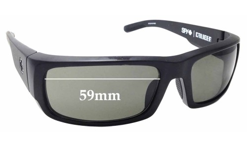 Sunglass Fix Replacement Lenses for Spy Optic Caliber - 59mm Wide 