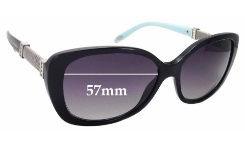 Sunglass Fix Ersatzgläser für Tiffany & Co TF 4106-B - 57mm Wide 