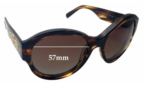 Sunglass Fix Lentes de Repuesto para Versace MOD 4254 - 57mm Wide 