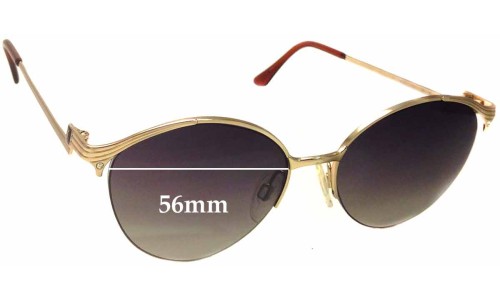 Sunglass Fix Lentilles de Remplacement pour Yves Saint Laurent YSL4007 - 56mm Wide 