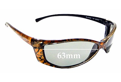 Arnette RAJ1214AA AN1015 Lentes de Repuesto 63mm wide 