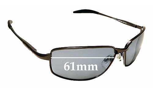 Sunglass Fix Lentilles de Remplacement pour Arsenal Optix Livewire - 61mm Wide 