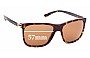 Sunglass Fix Lentes de Repuesto para Bvlgari 7027 - 57mm Wide 
