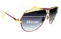 Sunglass Fix Lentes de Repuesto para Cazal MOD 954 - 66mm Wide 
