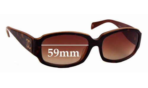 Chanel 5144-A Replacement Lenses 59mm wide 