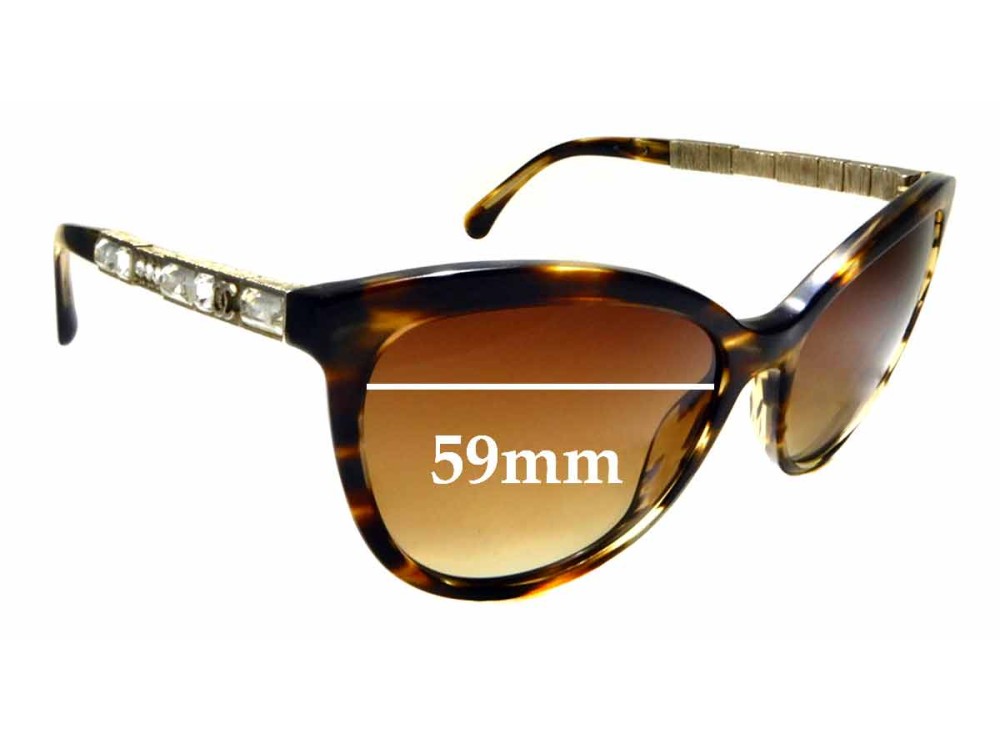 Sunglass Fix Ersatzgläser für Chanel 5307-B - 59mm Wide Sunglass Fix Ersatzgläser für Chanel 5307-B - 59mm Wide