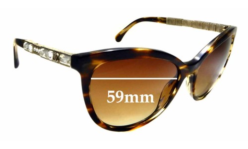 Sunglass Fix Ersatzgläser für Chanel 5307-B - 59mm Wide Sunglass Fix Ersatzgläser für Chanel 5307-B - 59mm Wide