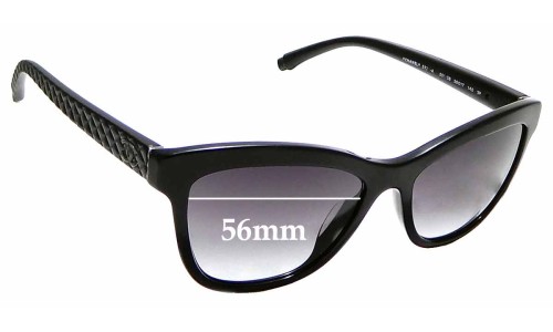 Sunglass Fix Ersatzgläser für Chanel 5330-A - 56mm Wide Sunglass Fix Ersatzgläser für Chanel 5330-A - 56mm Wide
