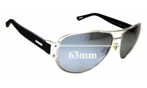 Sunglass Fix Lentilles de Remplacement pour Chopard SCH 906 - 63mm Wide 